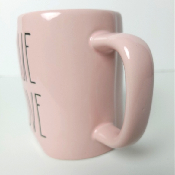 Rae Dunn True Love Pink Coffee Mug - Picture 3 of 5